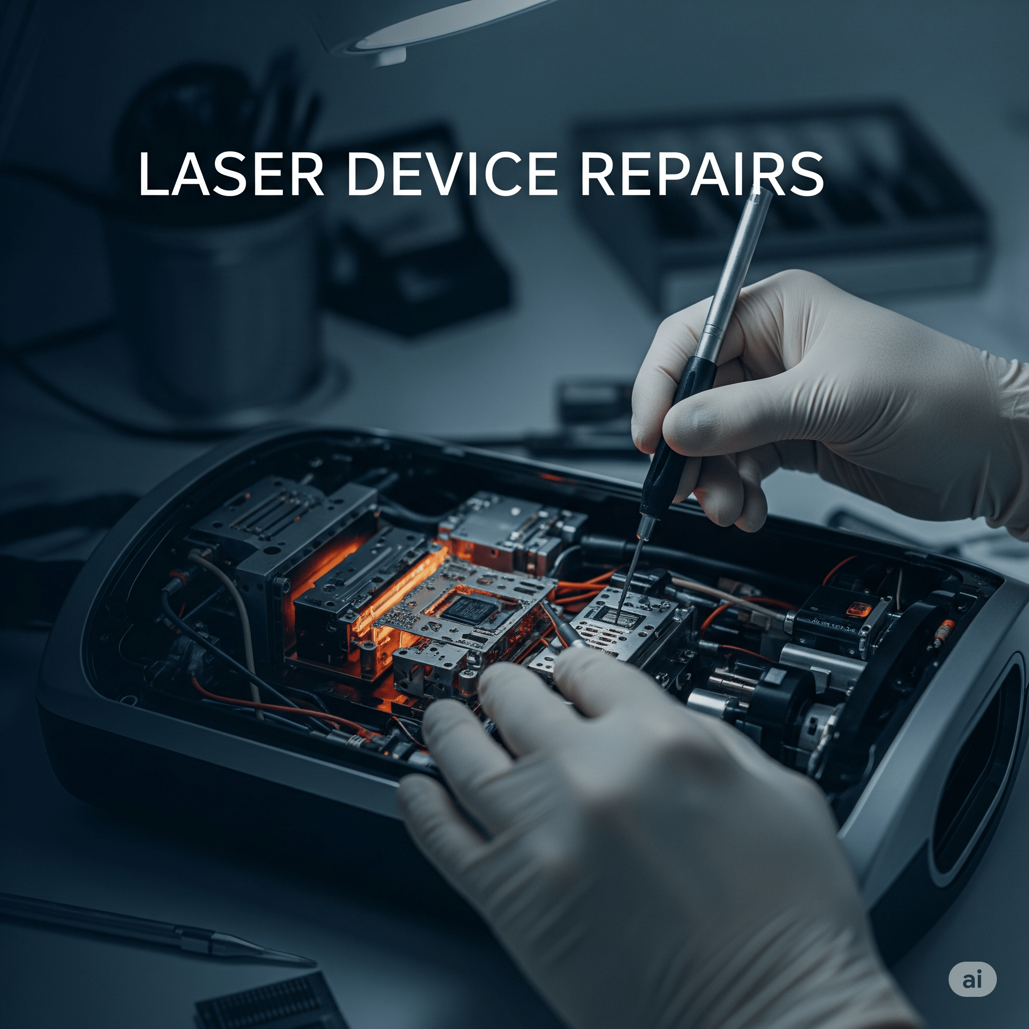 تعمیرات دستگاه لیزر